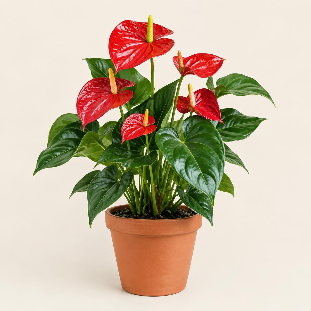 Anthurium (Anthurium andraeanum) grown at Consolidated Nurseries