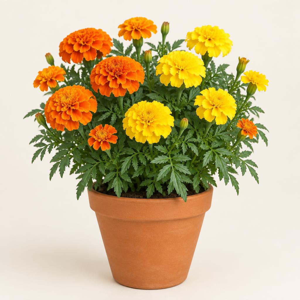 Marigold (Tagetes patula) grown at Consolidated Nurseries